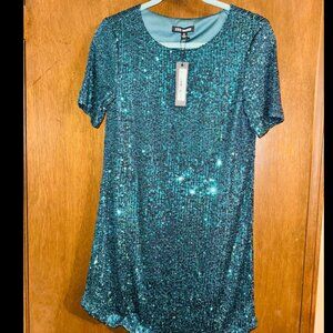 Steve Madden Sequined Mini Dress, Size S